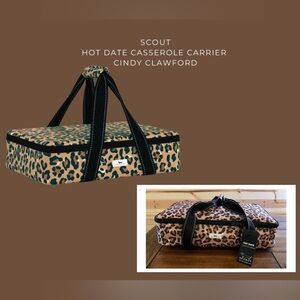 NWT - SCOUT Brand “Hot Date” Casserole Carrier - Cindy Clawford Pattern